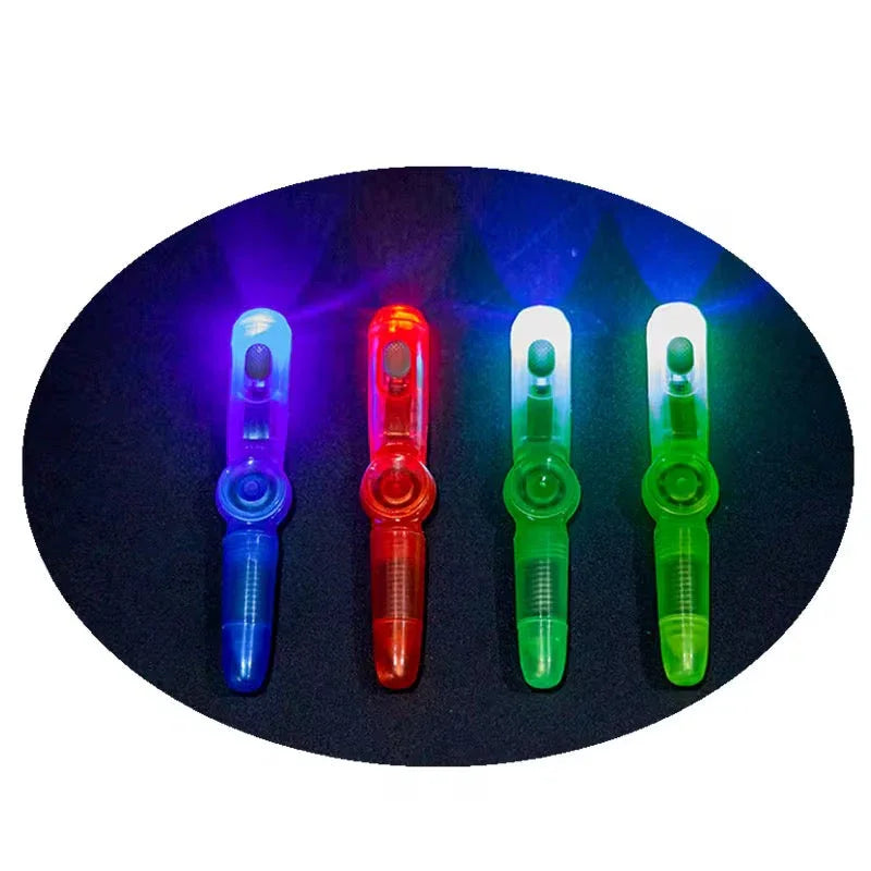 Light up led pen fidget spinner