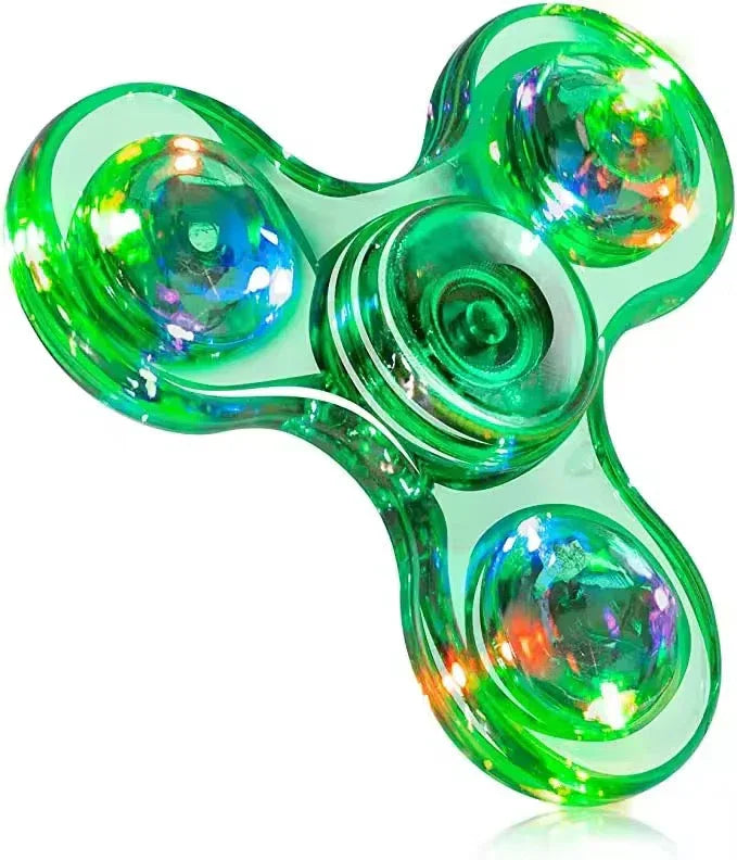 Light up fidget spinner