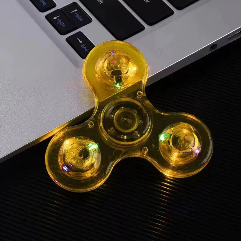 Light up fidget spinner